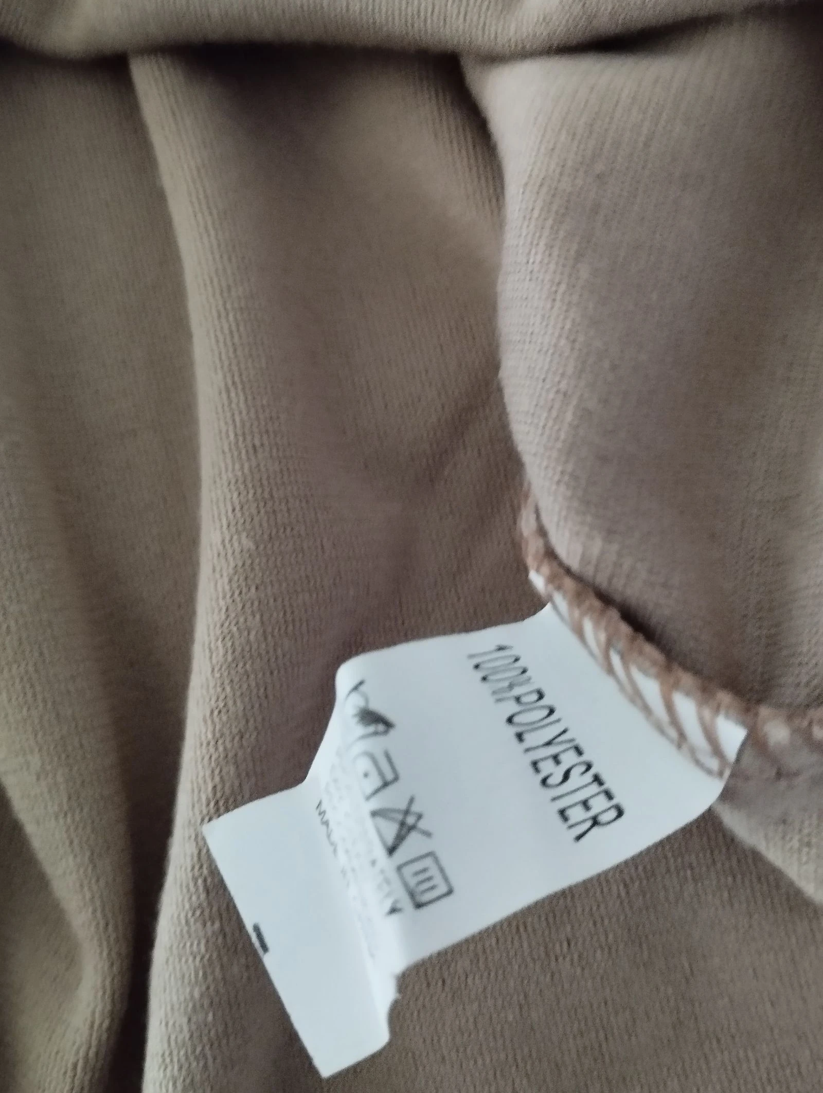 Korte jurk of tuniek beige maat xxl – photo 6